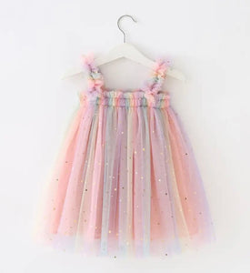Rainbow Strap Dress